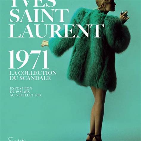 ysl 1971 exhibition paris|y st laurent 1971 collection.